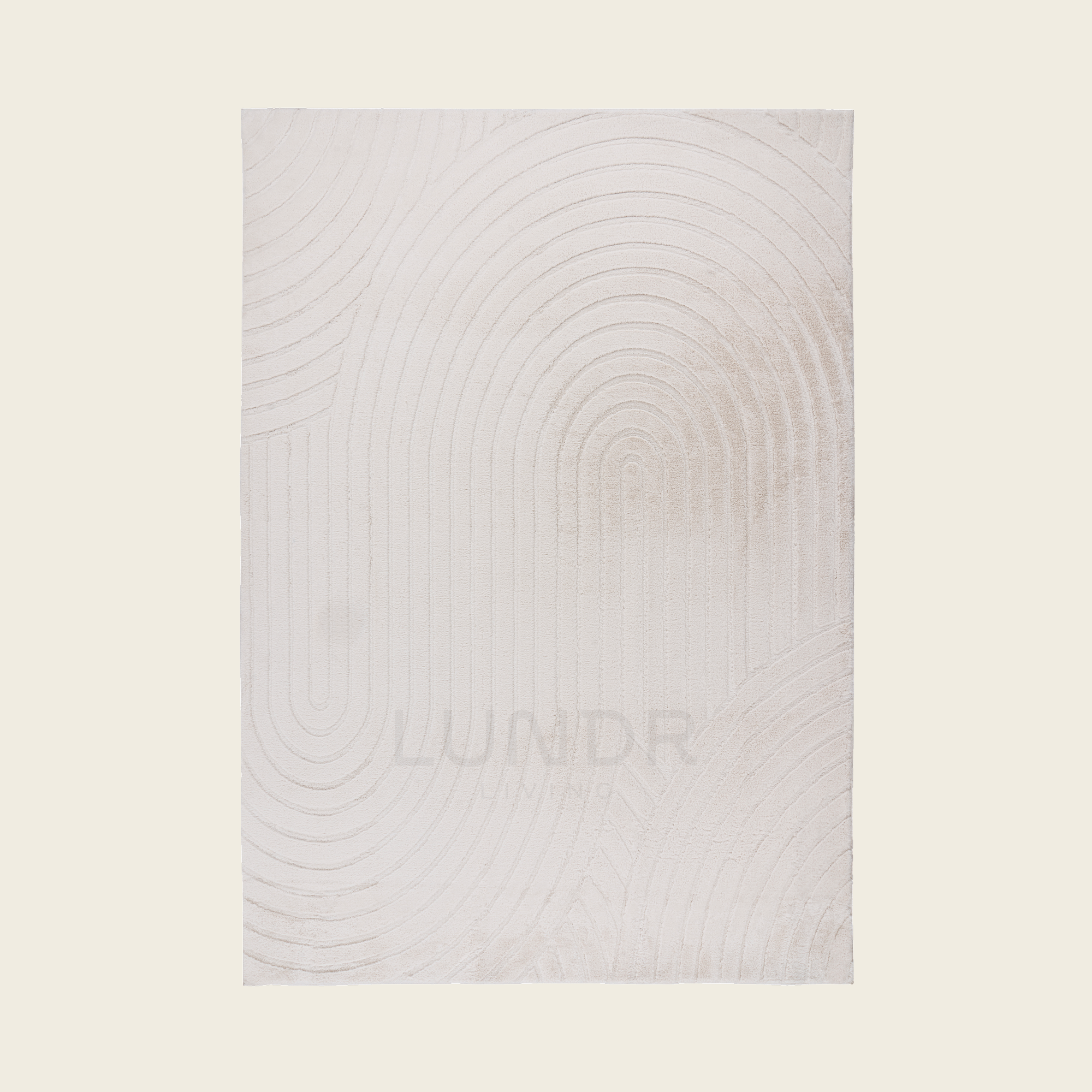 VÅG – Japandi Vloerkleed Ivory