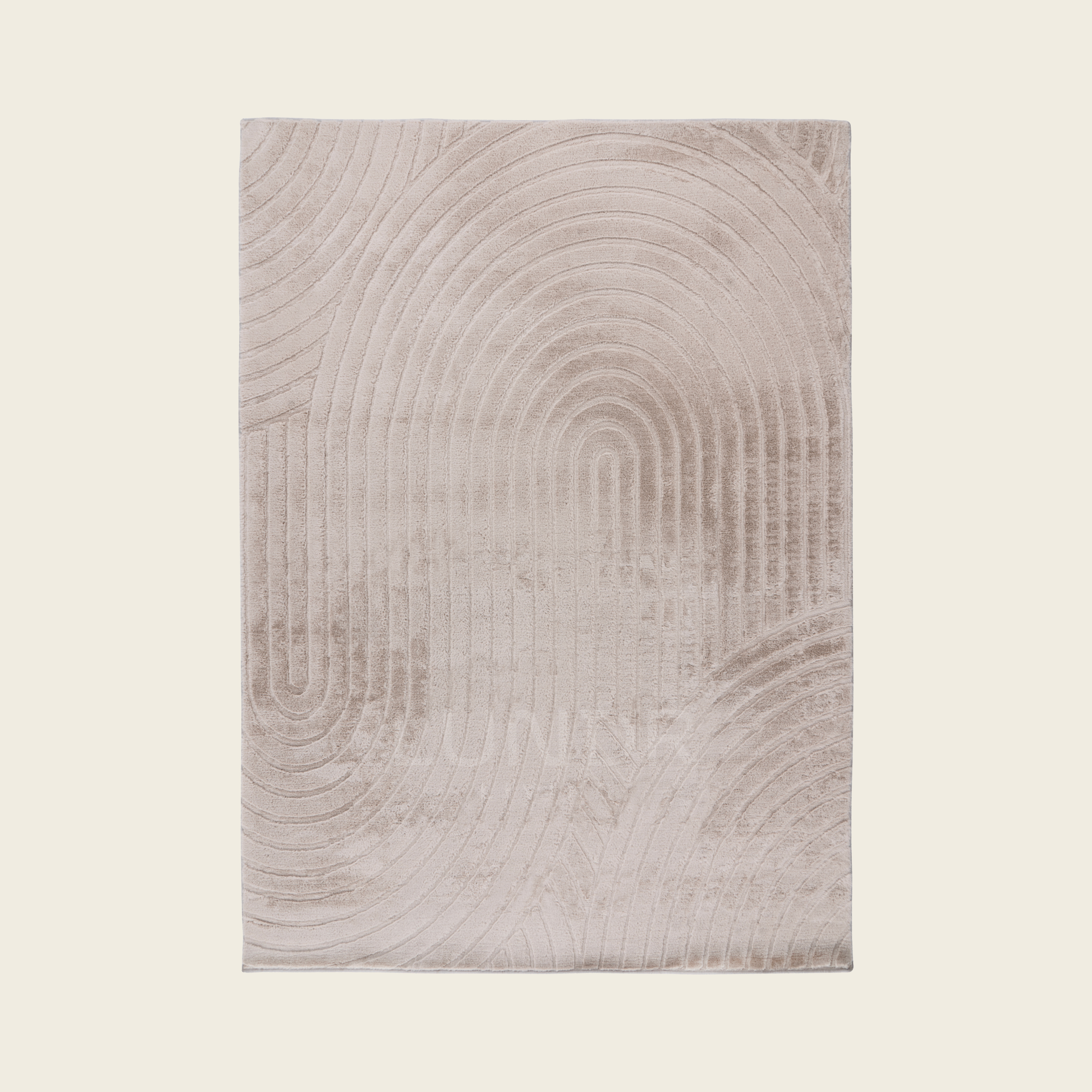 VÅG – Japandi Vloerkleed Light Taupe