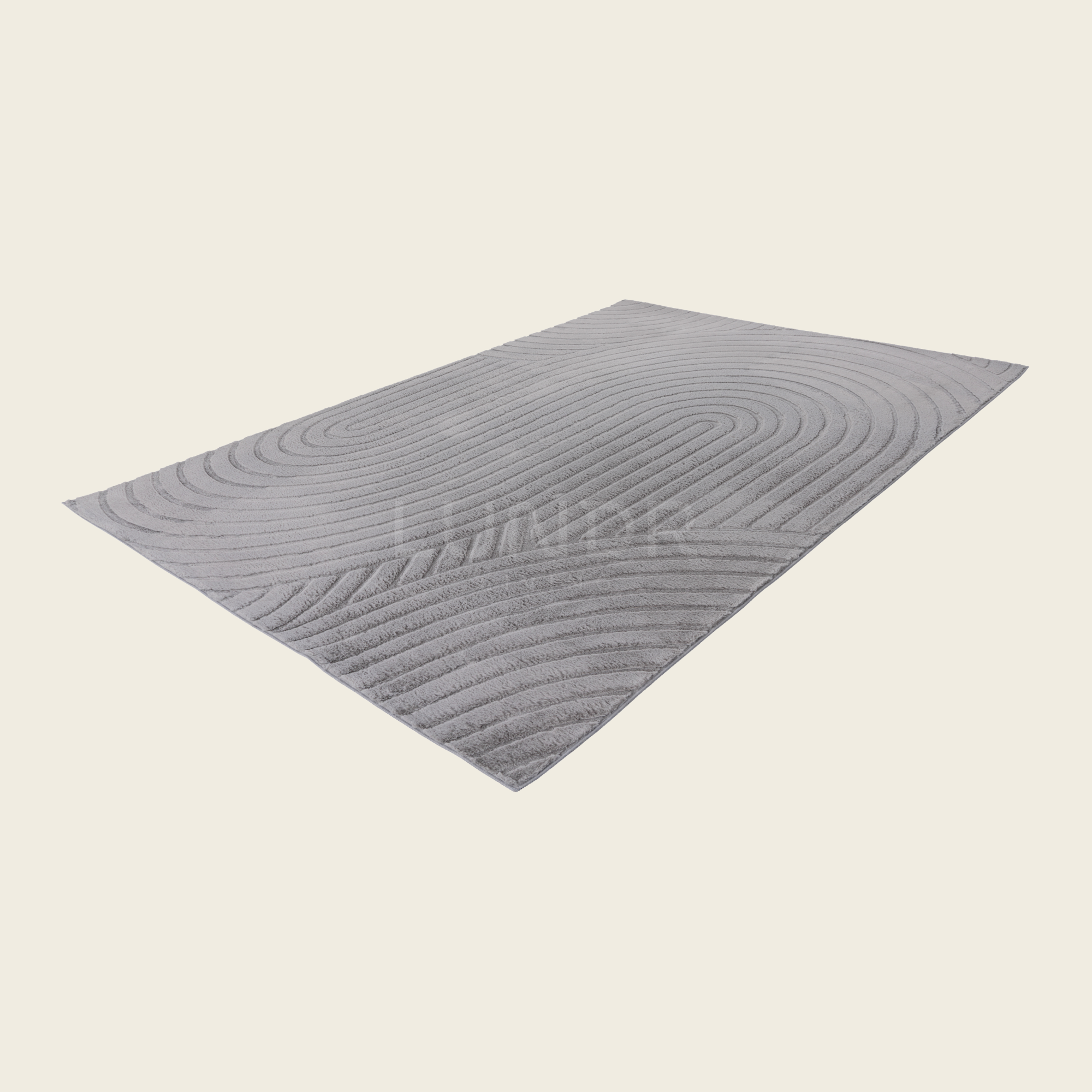 VÅG – Japandi Vloerkleed Silver