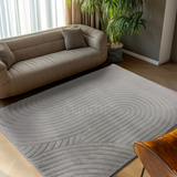 VÅG – Japandi Vloerkleed Silver