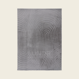 VÅG – Japandi Vloerkleed Silver