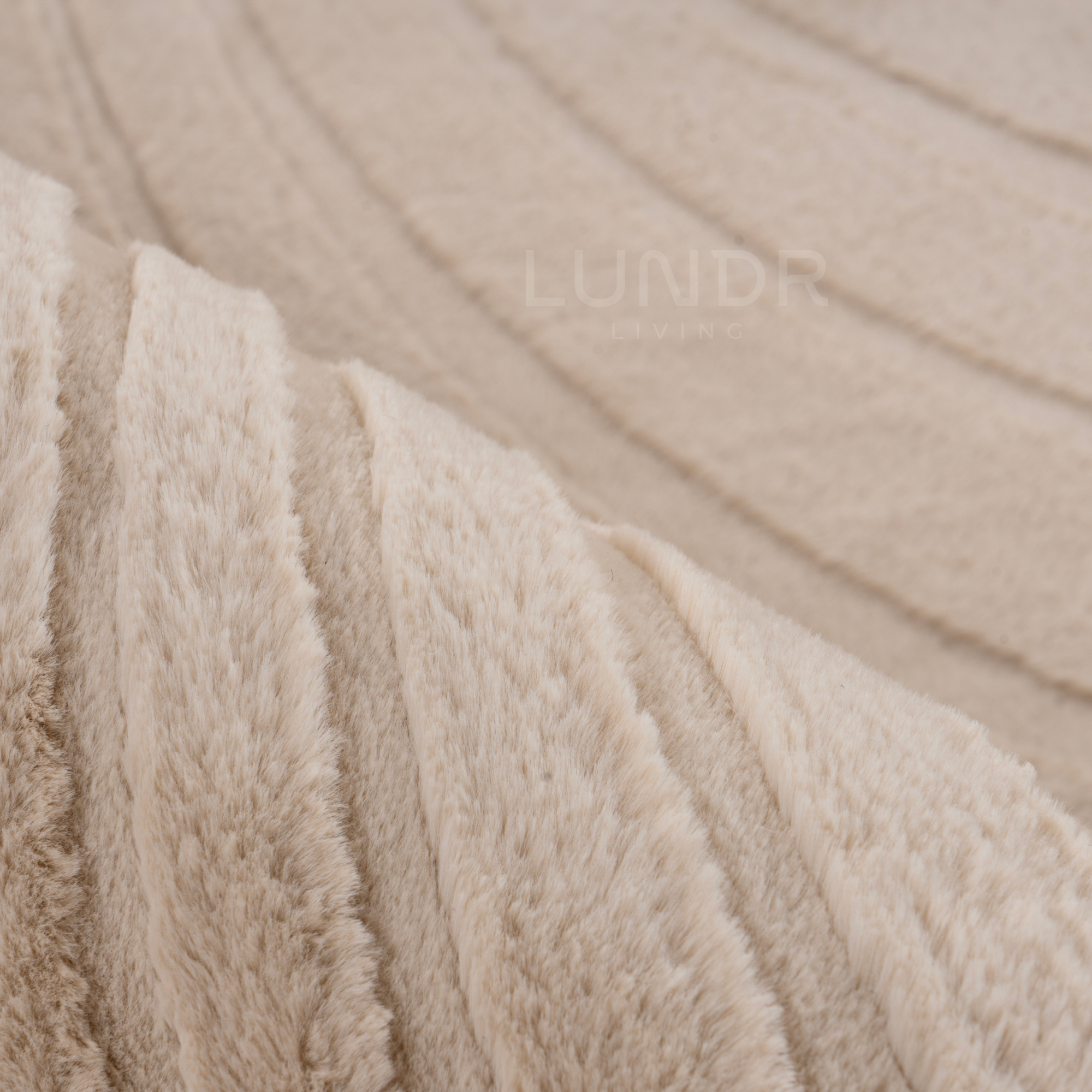 VÅG WAVE – Japandi Vloerkleed Beige