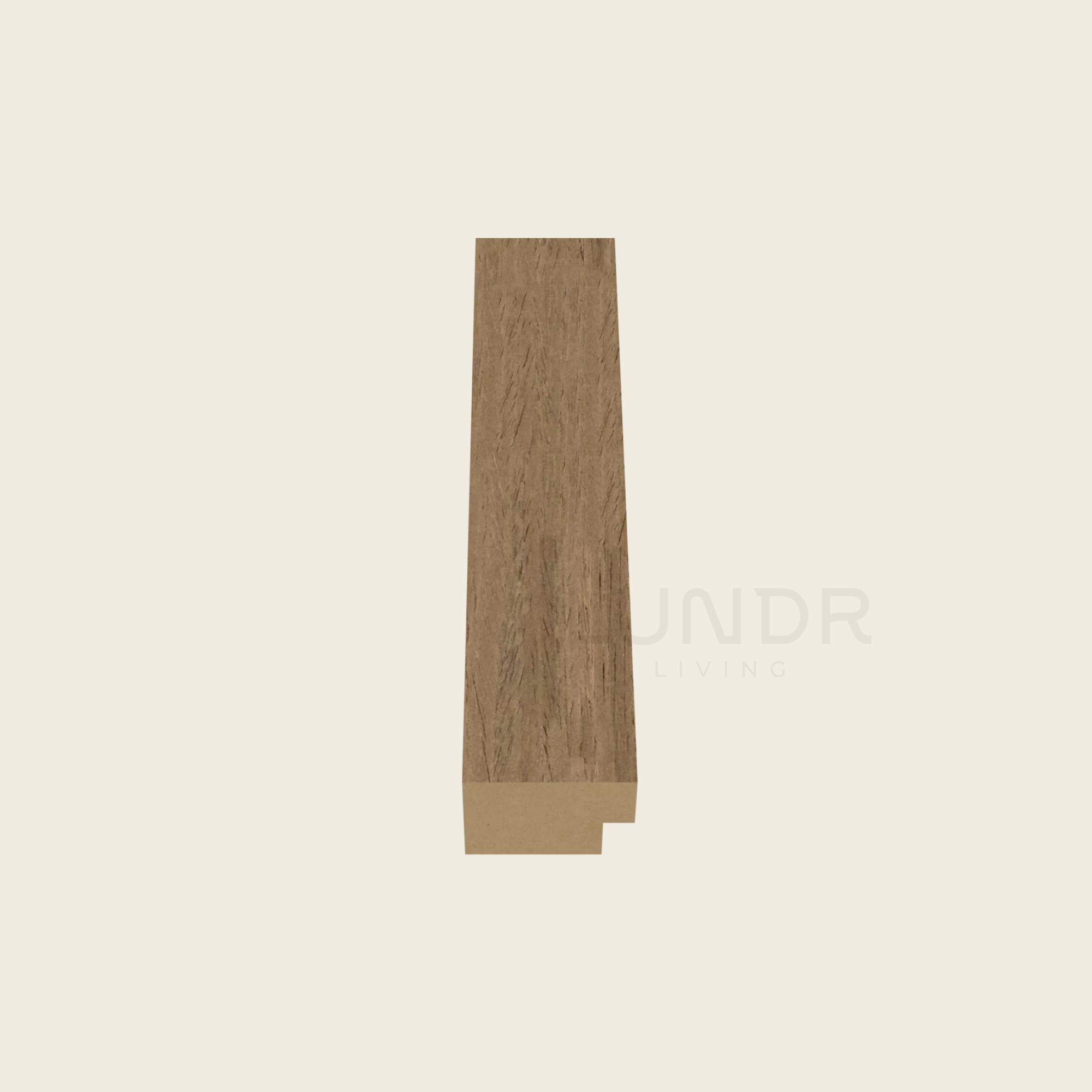 Eindlat 300 cm - Eiken Mokka