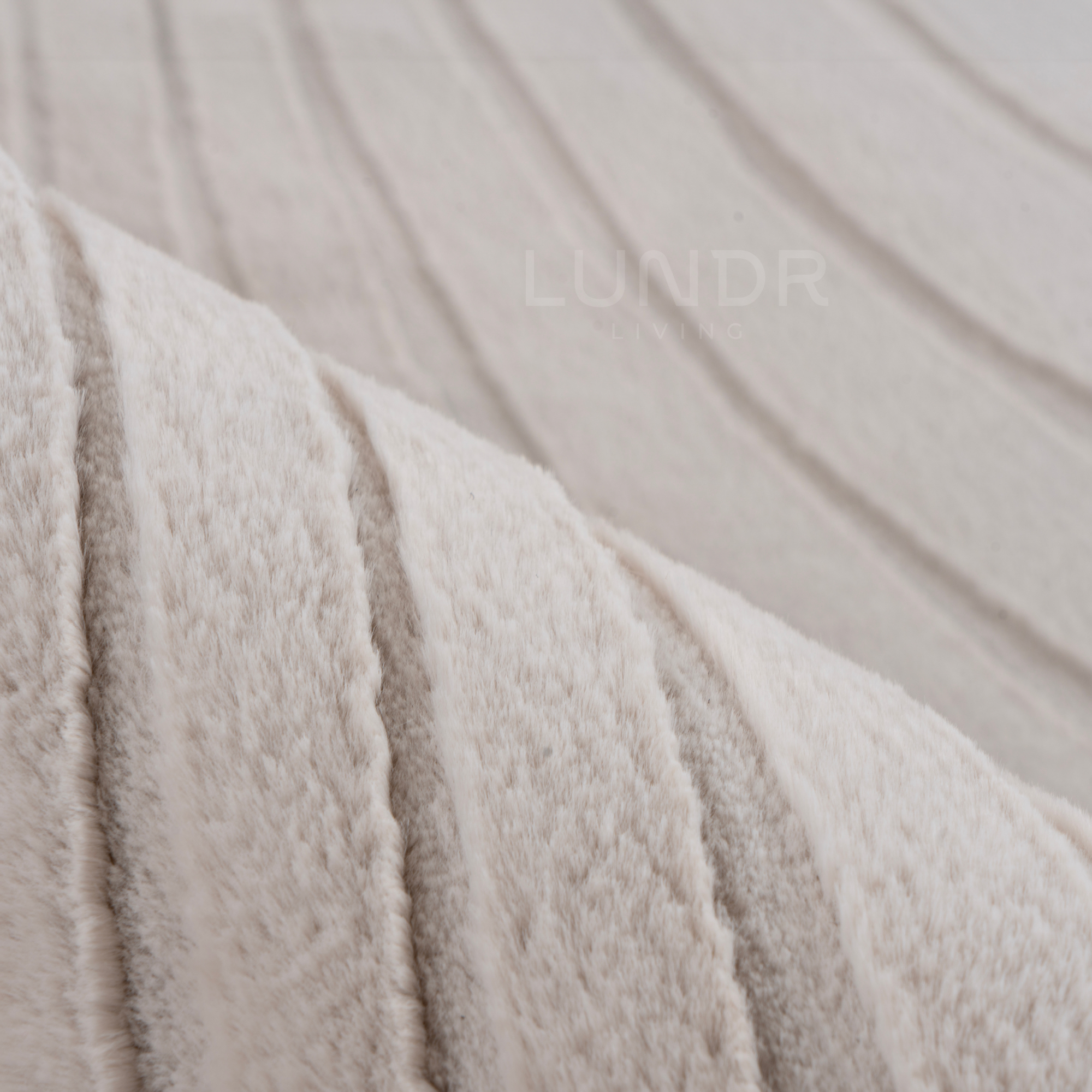 VÅG WAVE – Japandi Vloerkleed Light Taupe