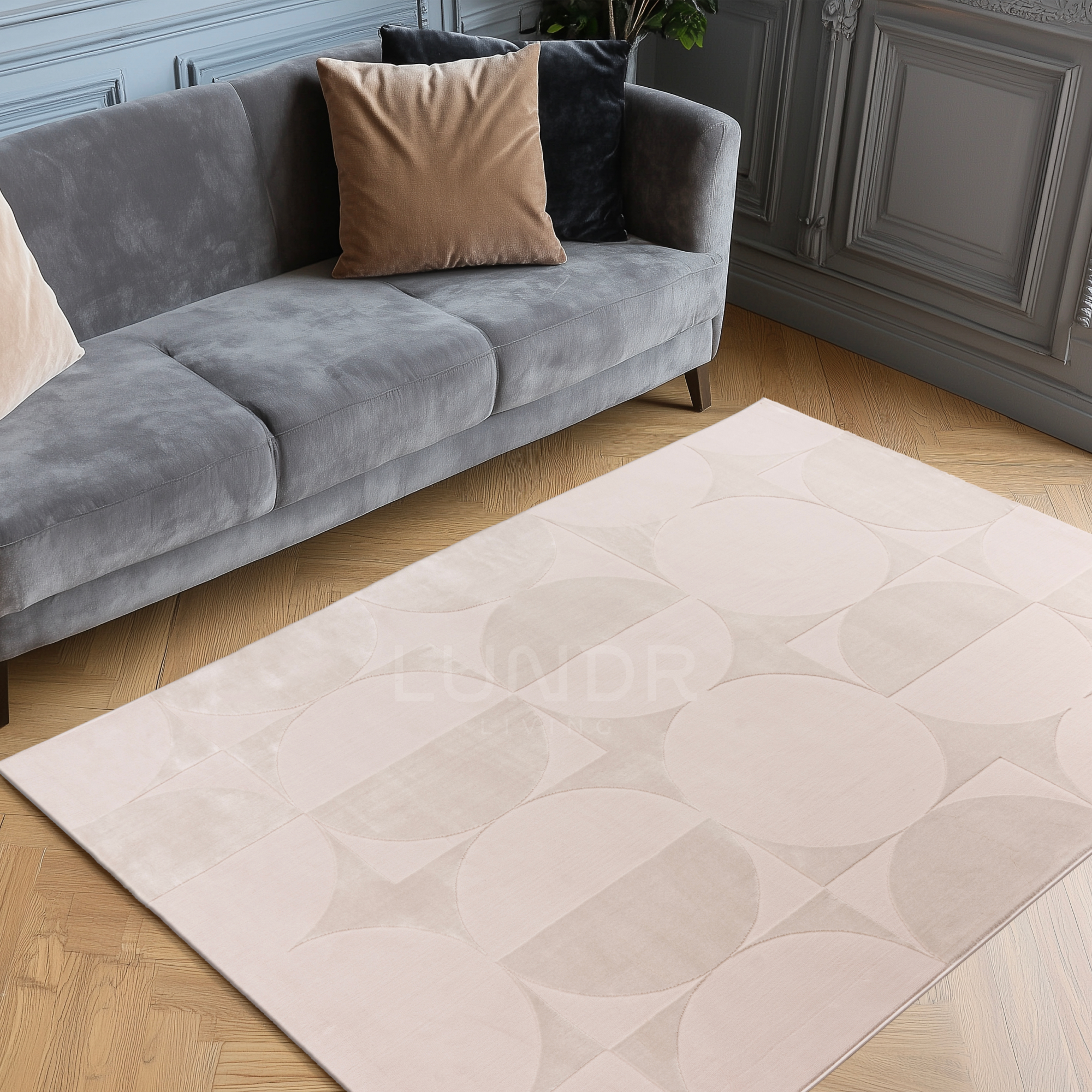 CIRKA – Japandi Vloerkleed Beige