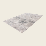 LUME – Japandi Soft Abstract Vloerkleed Silver