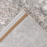 LUME – Japandi Soft Abstract Vloerkleed Silver