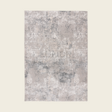 LUME – Japandi Soft Abstract Vloerkleed Silver