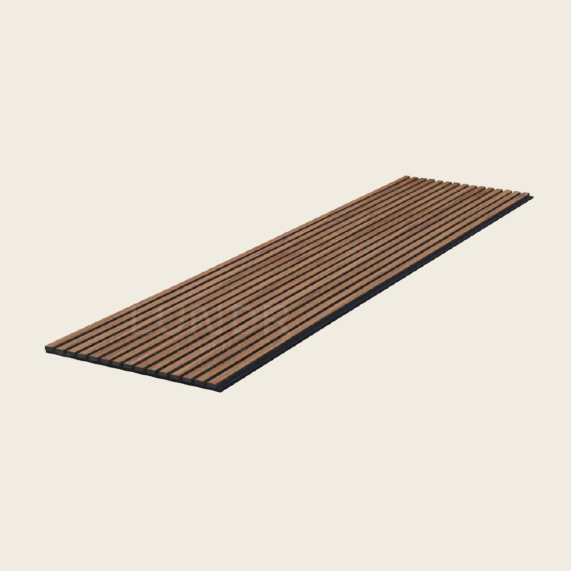 ASKA – Akoestische panelen - Walnoot 280x60 cm