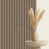 VELORA – Akoestische wandpanelen 280×60 cm x 2.4 cm – Espresso Space Velvet