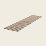 ASKA – Akoestische panelen - Klassiek Eiken met Grijs Vilt 280x60 cm