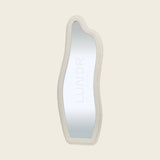 LIVI – Teddy Wandspiegel 160×60 cm – Japandi Ivory