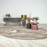 SVÄLJA – Japandi Organisch Vloerkleed Beige