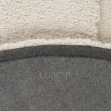 SVÄLJA – Japandi Organisch Vloerkleed Ivory