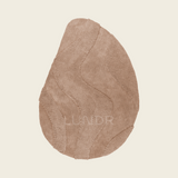 SVÄLJA – Japandi Organisch Vloerkleed Beige