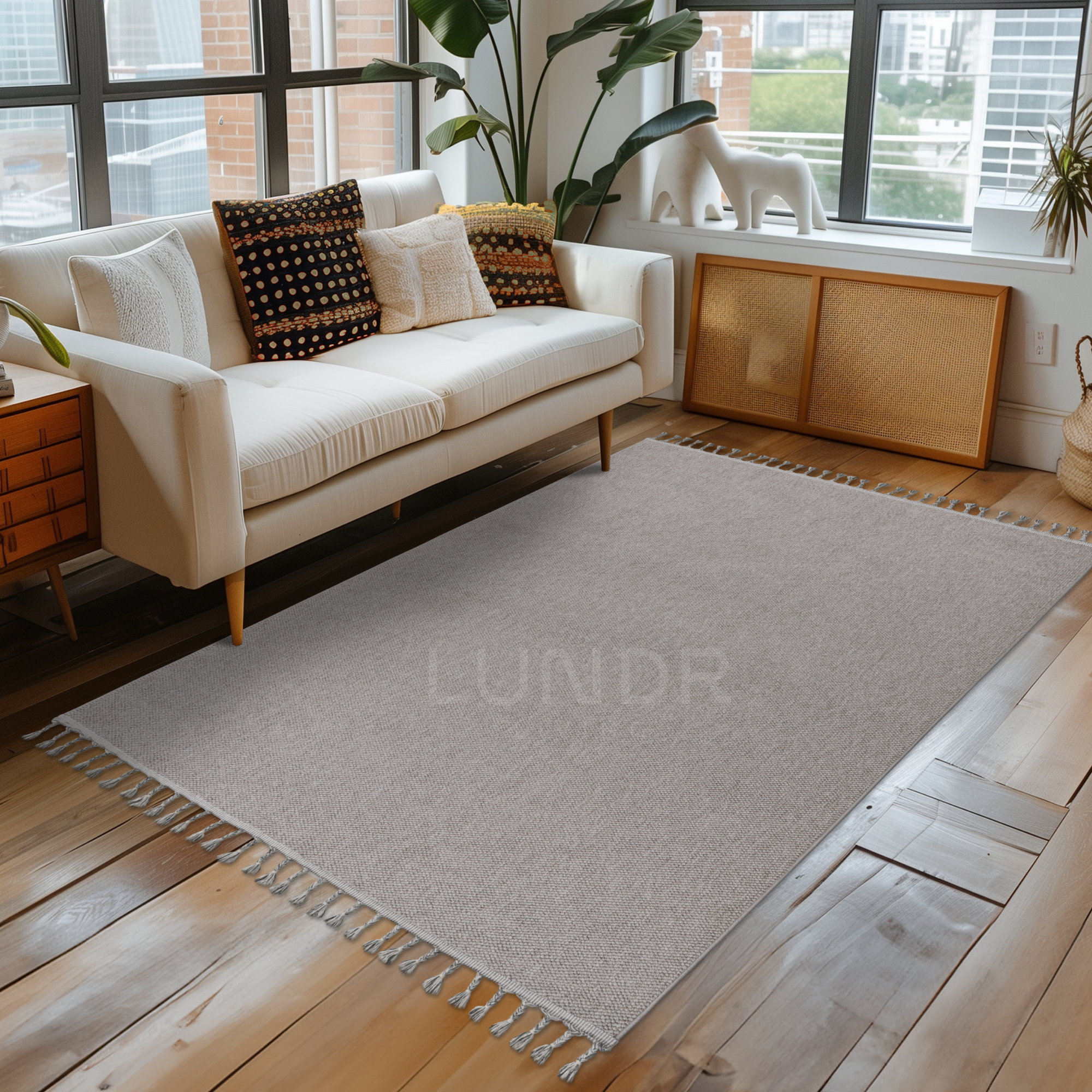 TOVA – Berber Vloerkleed Silver