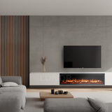 ASTRID – Elektrische Sfeerhaard - 100 inch - 254 cm – Inbouwhaard