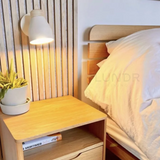 ASKA – Akoestische panelen - Klassiek Eiken met Grijs Vilt 280x60 cm