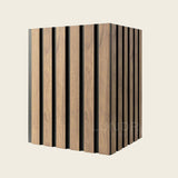 NOVA – 3D Wandpanelen – Mokka – 270x12 cm