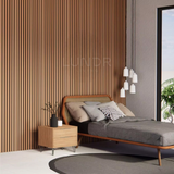 ASKA – Akoestische panelen - Walnoot 280x60 cm