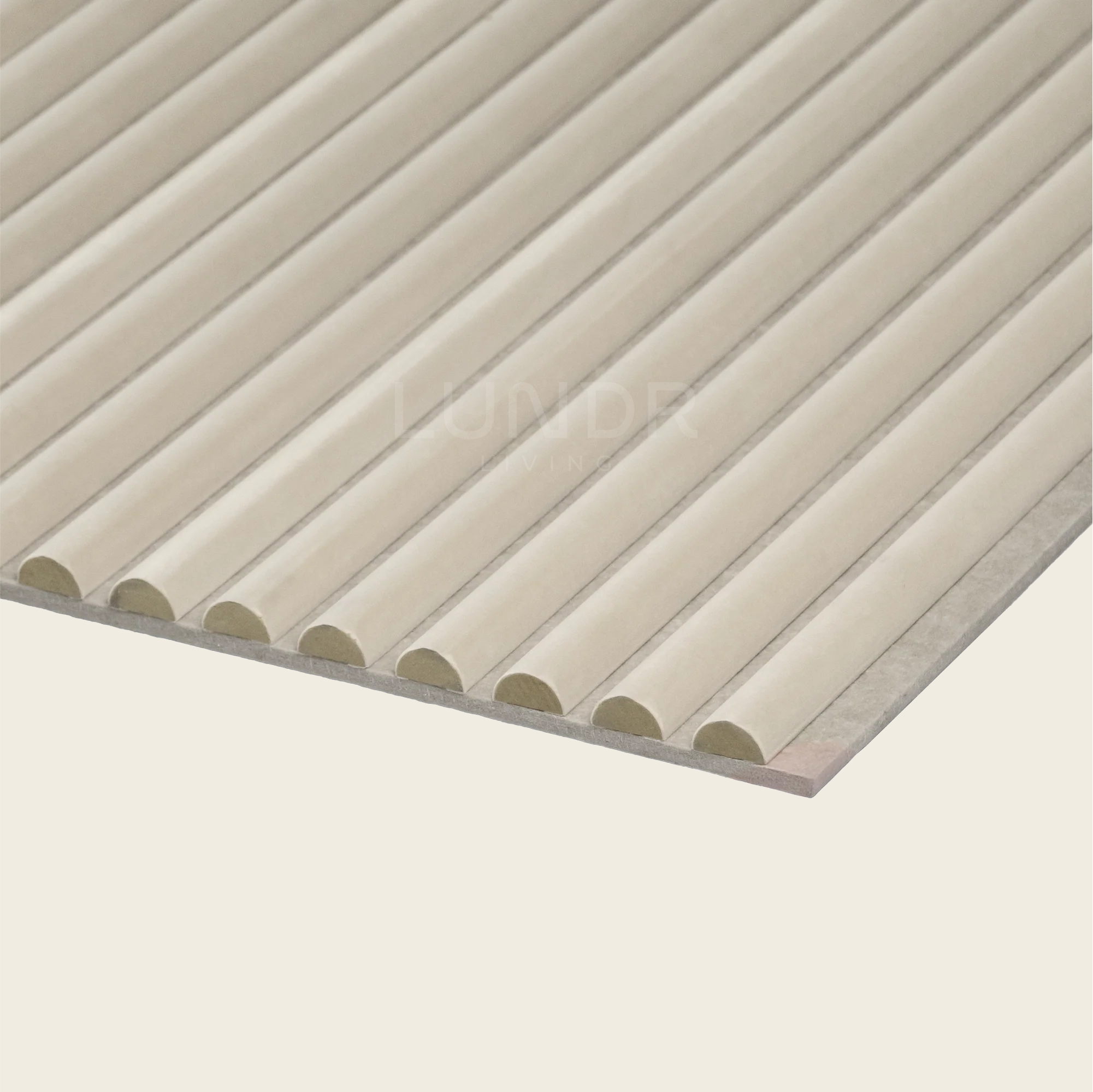 VELORA – Akoestische wandpanelen 280×60 cm x 2.4 cm – Sandstone Space Velvet