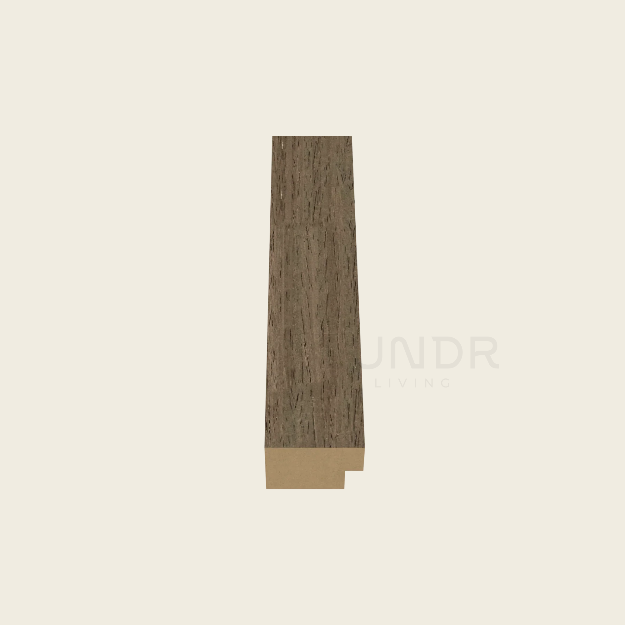 Eindlat 270 cm - Eiken Walnoot