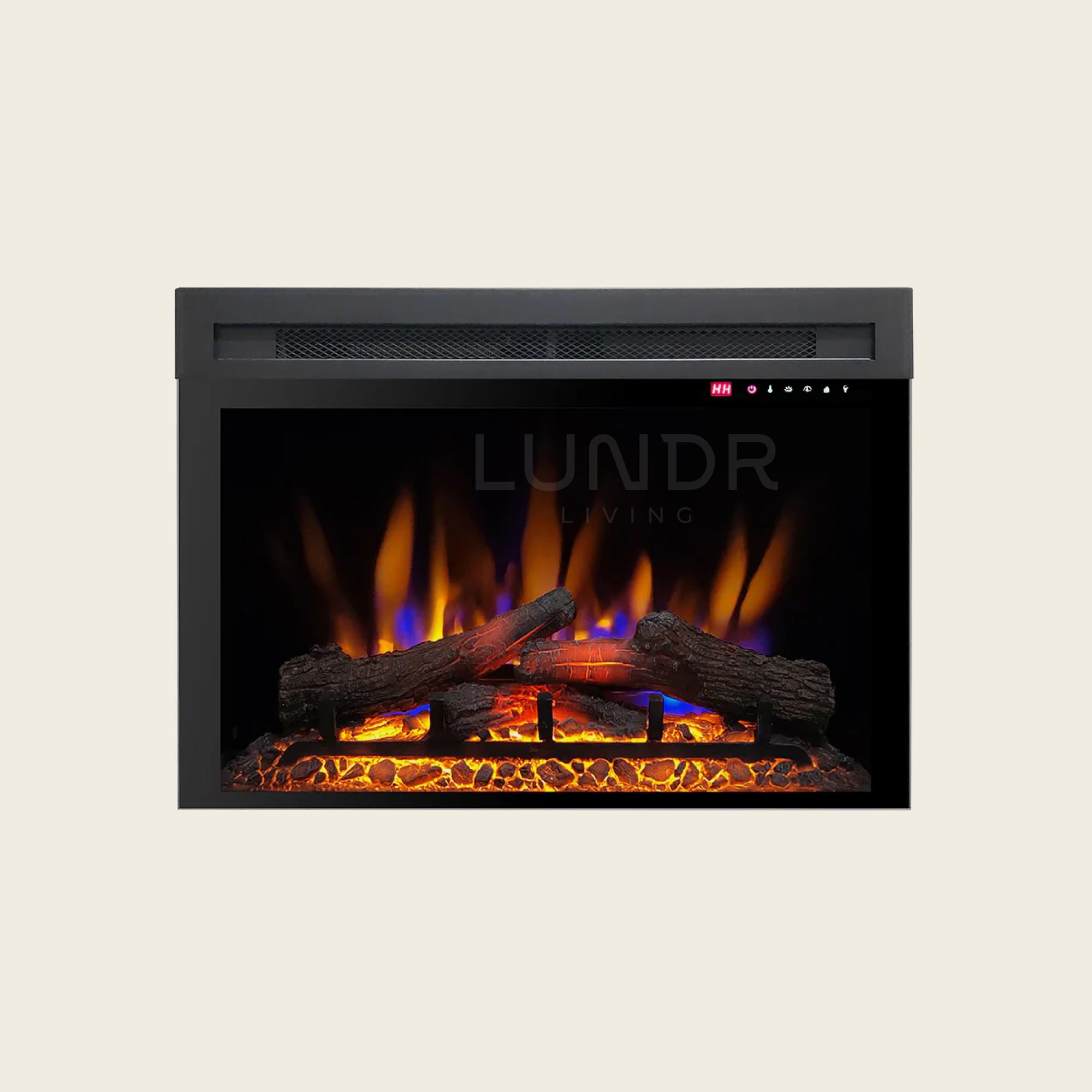OSBY – Elektrische Sfeerhaard - 23 inch - 58 cm - Inzethaard