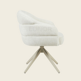 Eetkamerstoel SAGA – Off White – Poot Sand