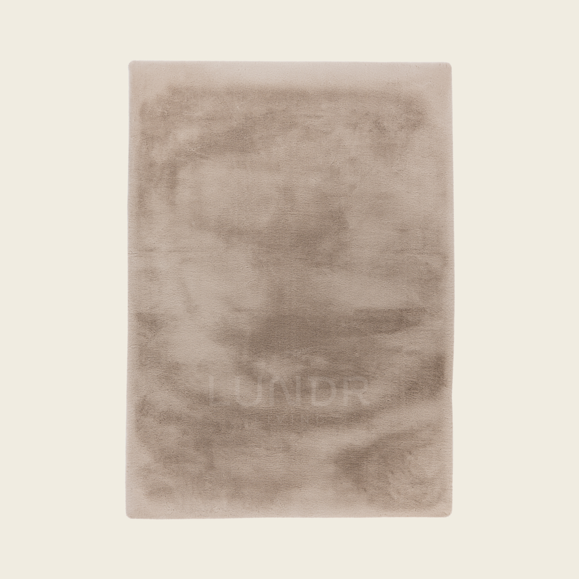 MJUK – Fluffy Vloerkleed Taupe