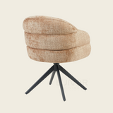 Eetkamerstoel SAGA – Cinnamon – Poot Black
