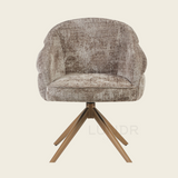 Eetkamerstoel SAGA – Clay – Poot Bronze