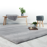 MJUK – Fluffy Vloerkleed Silver