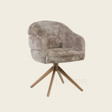 Eetkamerstoel SAGA – Clay – Poot Bronze