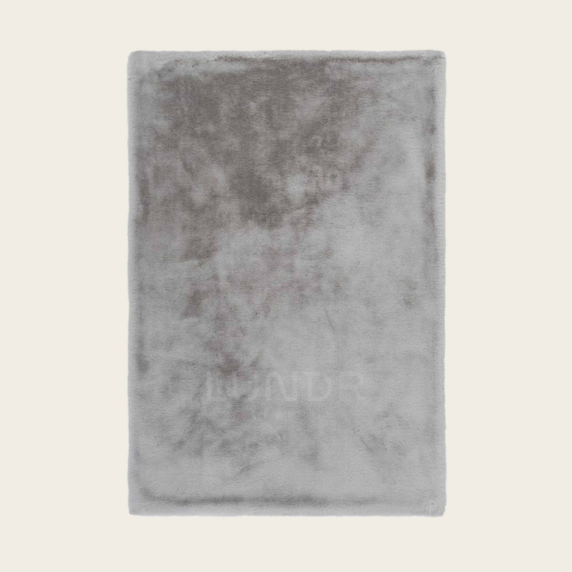 MJUK – Fluffy Vloerkleed Silver
