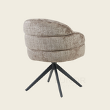 Eetkamerstoel SAGA – Clay – Poot Black