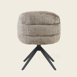 Eetkamerstoel SAGA – Clay – Poot Black