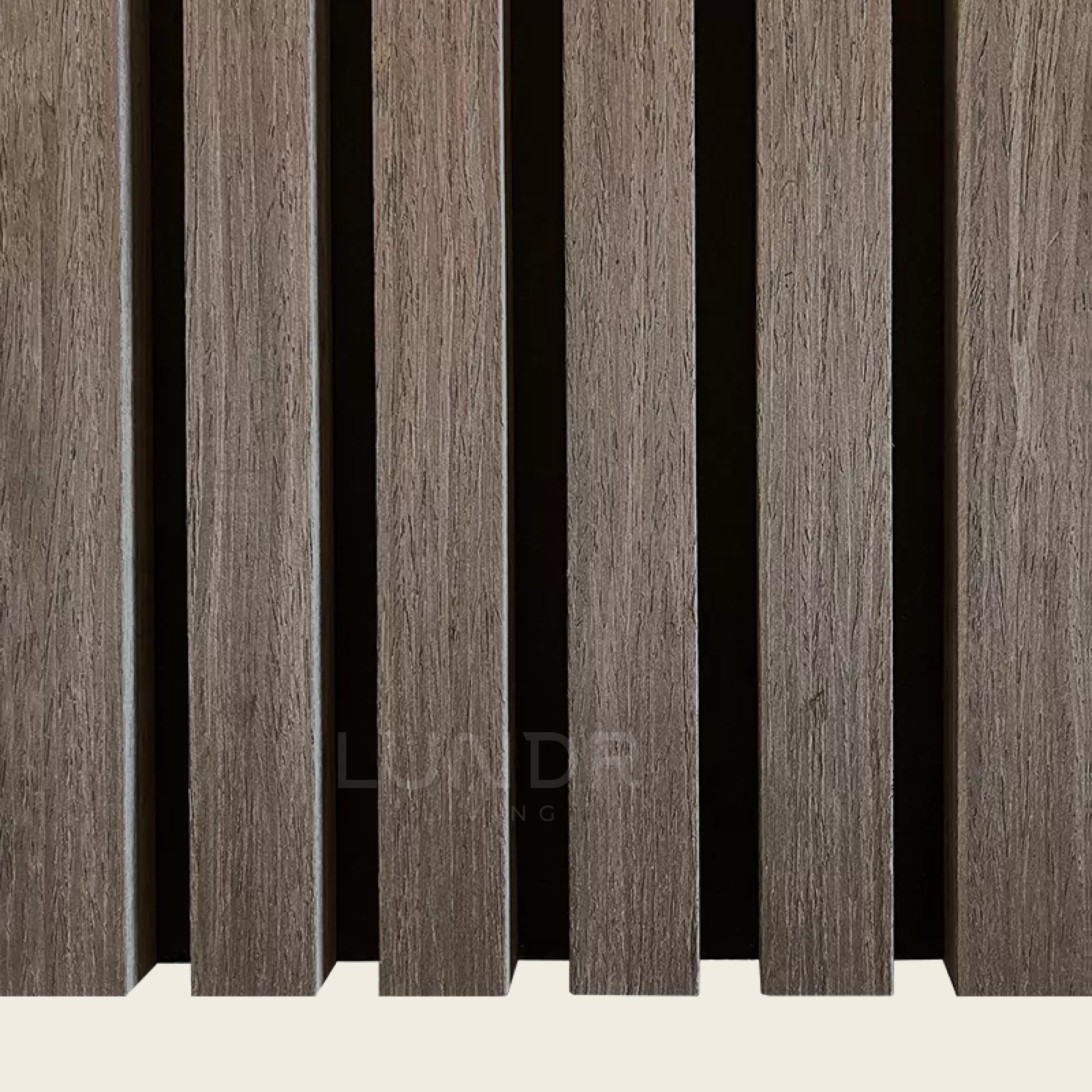 ASKA – Akoestische panelen - Gerookt Eiken 280x60 cm