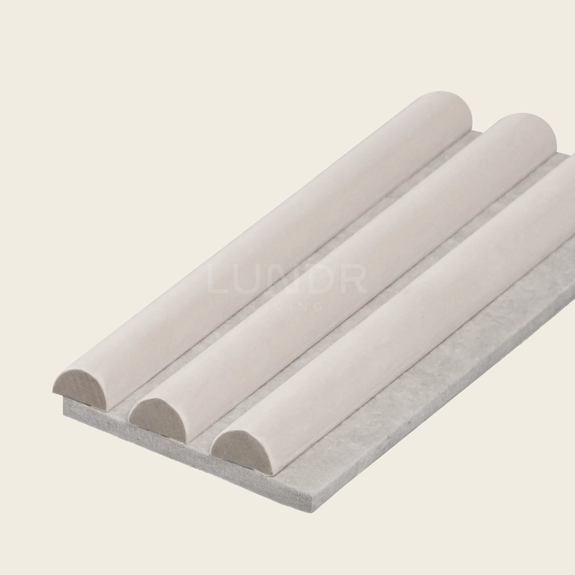 VELORA – Sample Cloud Space Velvet – Proefstaal Akoestisch Suede Wandpaneel