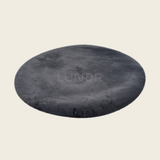 MJUK RUND – Fluffy Rond Vloerkleed Graphite