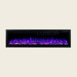 ELDA – Elektrische Sfeerhaard - 60 inch - 152 cm - Inbouwhaard