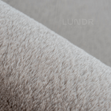 MJUK RUND – Fluffy Rond Vloerkleed Taupe