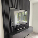 ASKA – Akoestische panelen - Eiken Zwart 280x60 cm