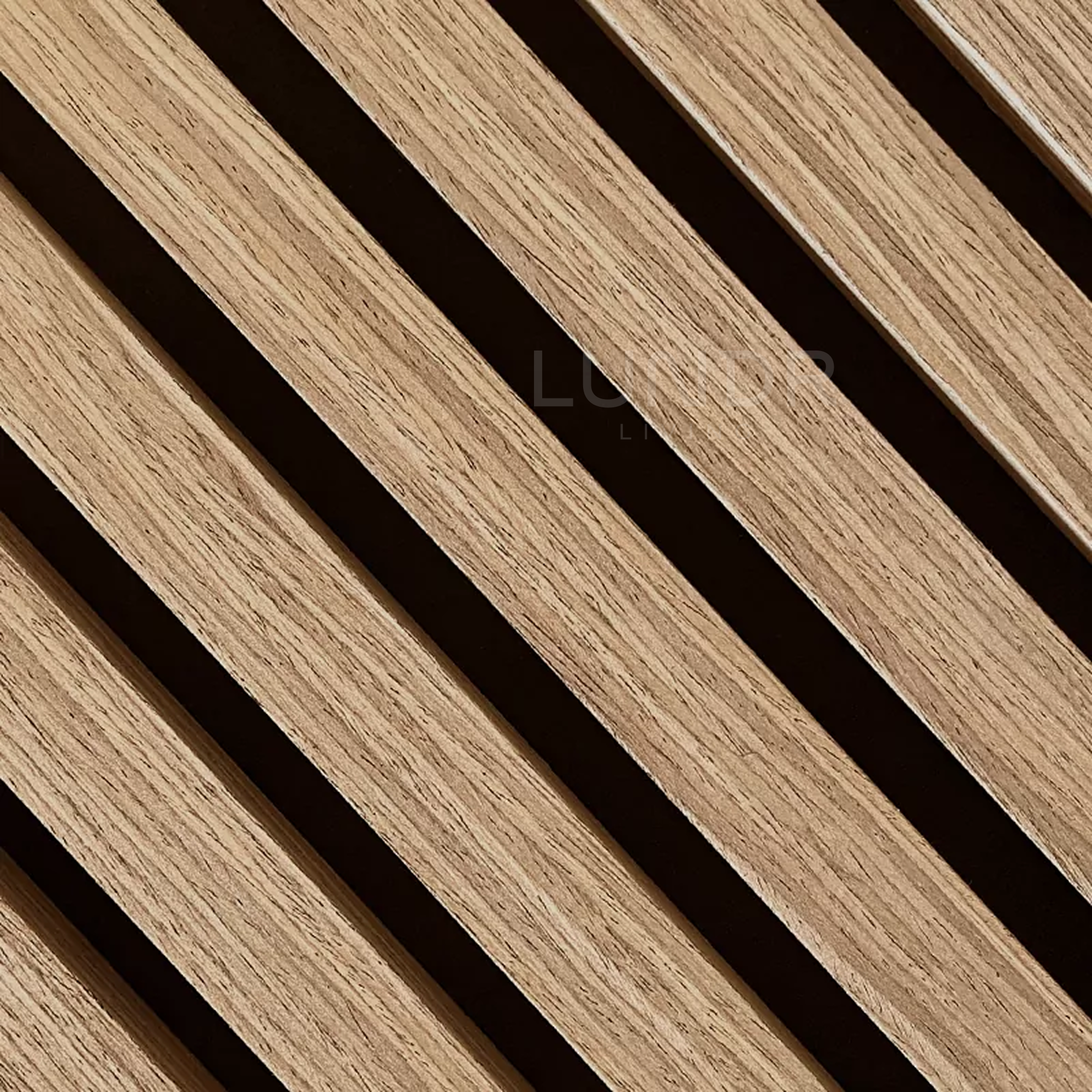 ASKA – Akoestische panelen - Walnoot 280x60 cm