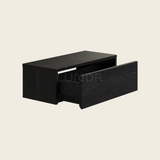 OSLO – Zwevende kast 60x20x15 cm - Zwart