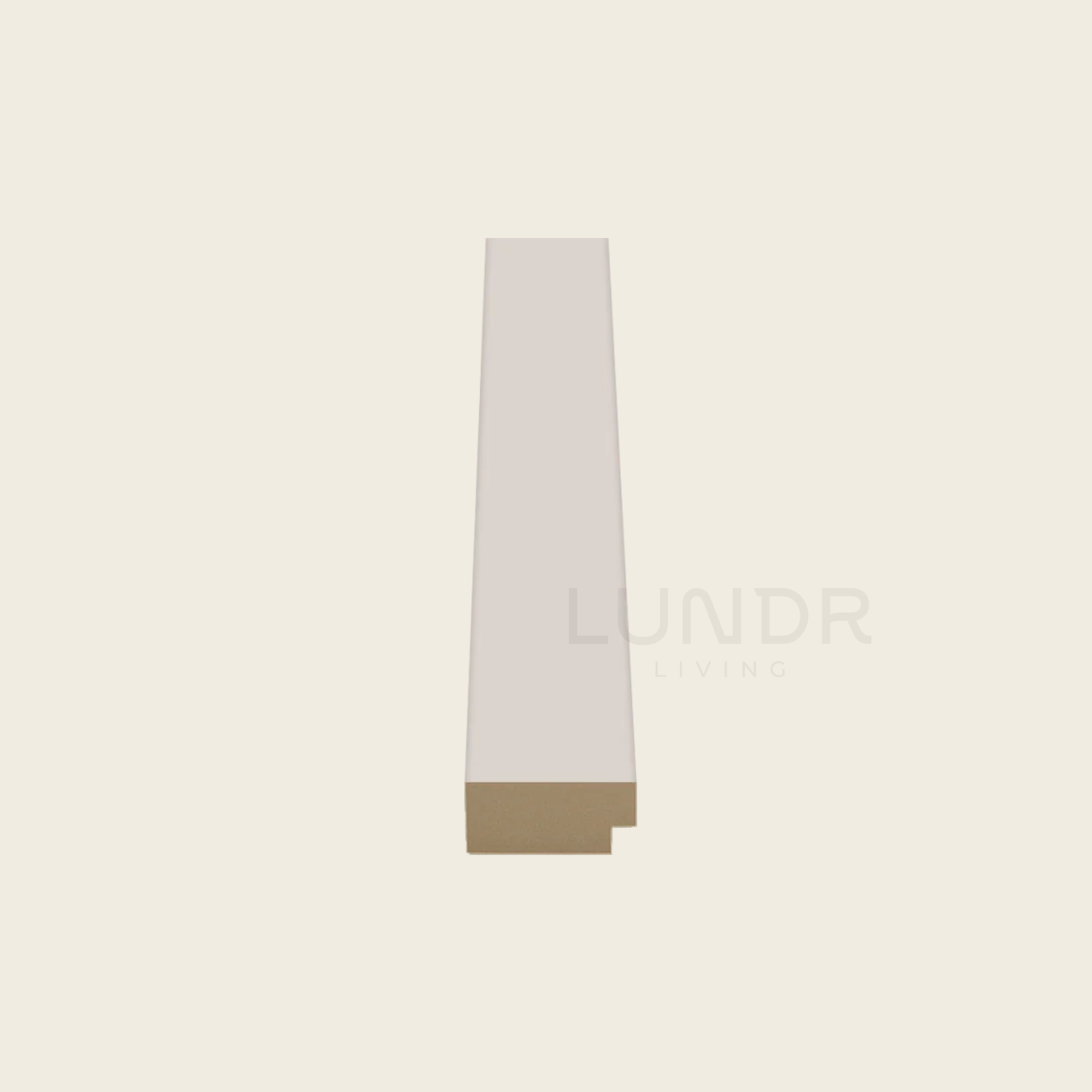 Eindlat 270 cm - Beige on Beige