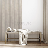 LYRA – 3D Wandpanelen Kunststof – Beige 270×12 cm