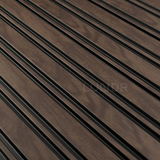 NOVA – 3D Wandpanelen – Walnoot – 270x12 cm