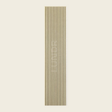 ASKA – Akoestische panelen - Klassiek Eiken met Grijs Vilt 280x60 cm