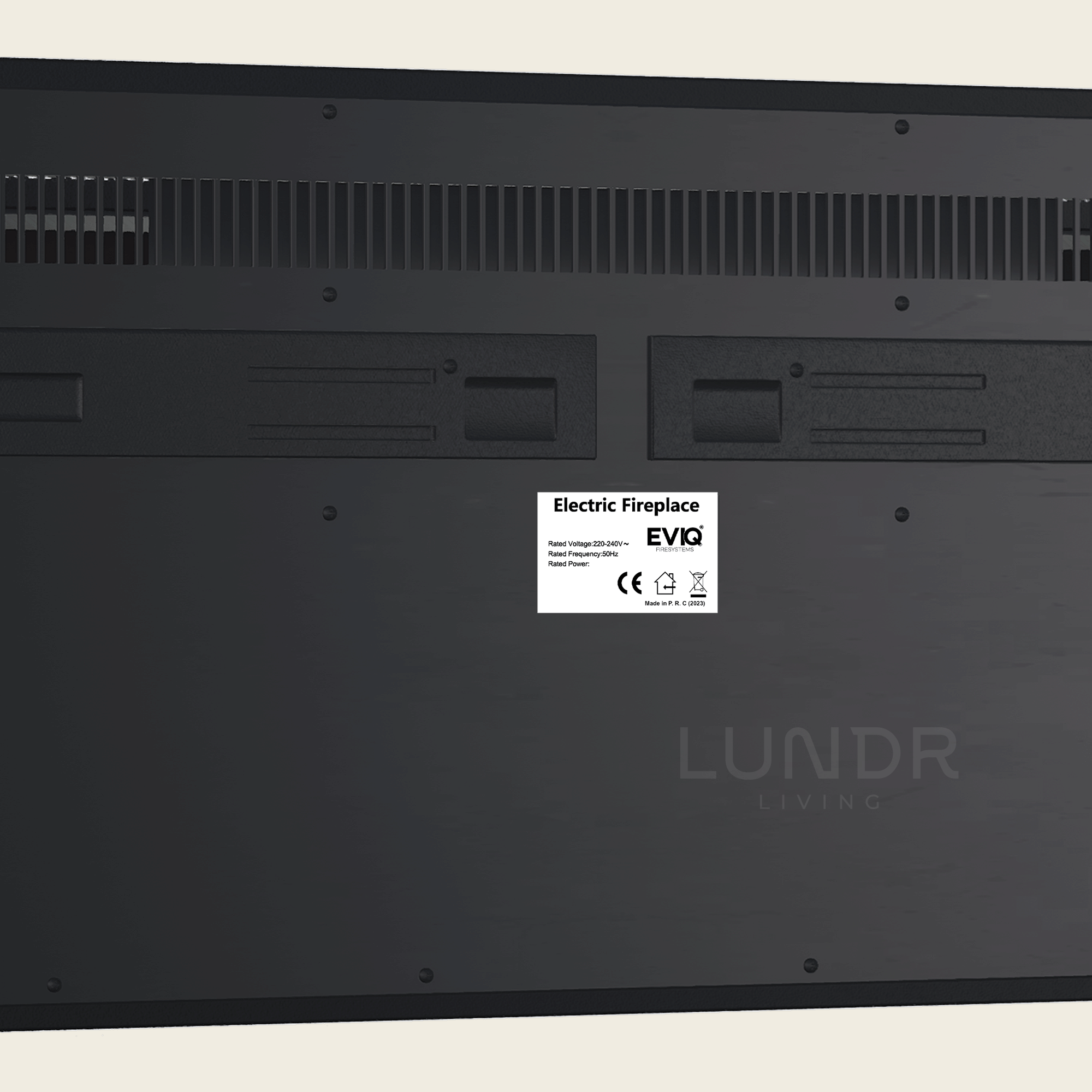 NORDEN – Elektrische Sfeerhaard - 42 inch - 106 cm - Inbouwhaard