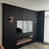 ASKA – Akoestische panelen - Eiken Zwart 280x60 cm